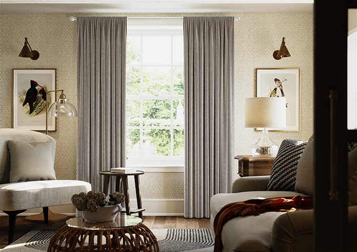 Darwin, Oyster - Made to Measure Curtains - Image 3